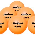 Bola de Ping - Pong (6 Peças) - REBEL ACTIVE