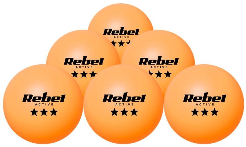 Bola de Ping - Pong (6 Peças) - REBEL ACTIVE