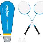 Conjunto de Badminton 5 Peças (Azul/Branco) - REBEL ACTIVE