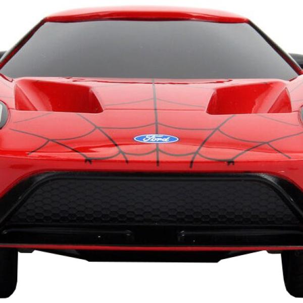 Carro RC c/ Controlo Remoto Ford GT 2017 Spiderman Marvel - JADA TOYS