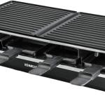 Grelhador Raclette RCS 1350 1350W (Preto/Inox) - ROMMELSBACHER