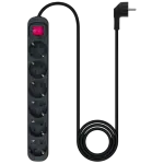 Régua Nanocable 6 Tomadas com switch 1.4 M Preto