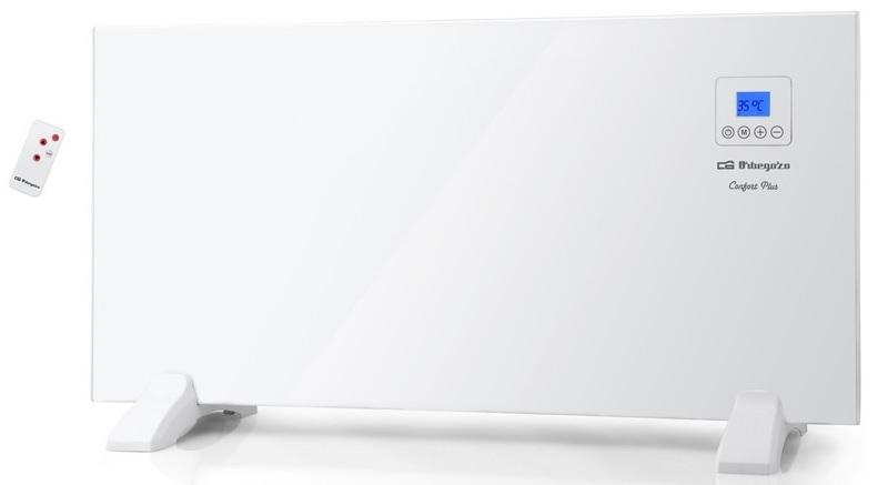 Aquecedor Emissor Térmico Digital (Painel Radiante) 1000W Branco c/ Comando Distância - ORBEGOZO