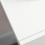 Carrinho de Cozinha com 1 Gaveta e 2 Prateleiras Abertas Carrinho de Cozinha Auxiliar cm Rodas 25x50x85cm Branco