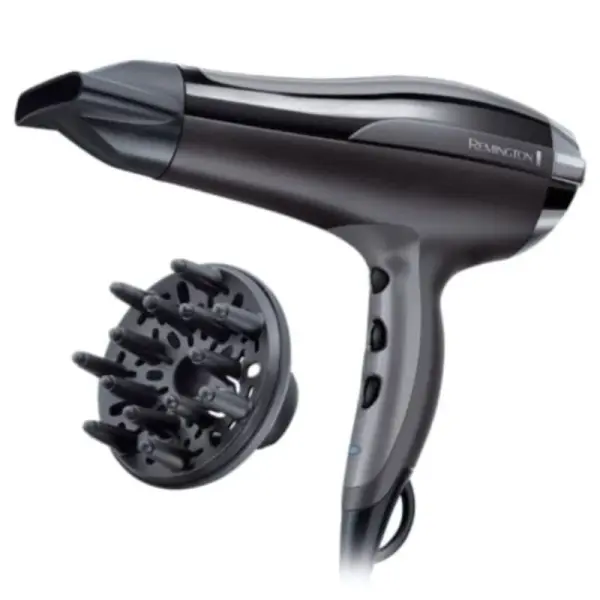Secador de Cabelo D5220 Pro - Air Turbo Ionic 2400W (Preto) - REMINGTON