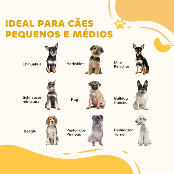 Barreira de Segurança para Cães Barreira de Segurança para Escadas e Portas Dobrável com Suporte de Pé 154x30x80cm Cinzento