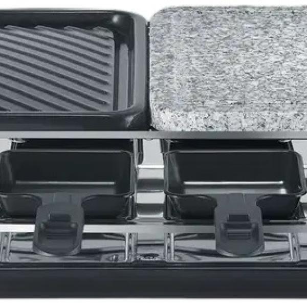 Grelhador Raclette c/ Pedra RG 2366 1300W (Preto) - SEVERIN