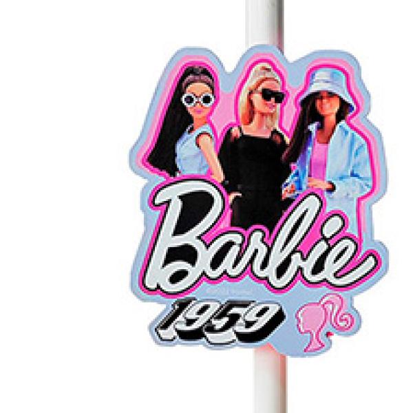 Microfone Pé com Amplificador e MP3 Barbie - REIG
