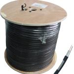 Bobine Cabo Coaxial RG6 Cobre Preto (305 mts) - WELL