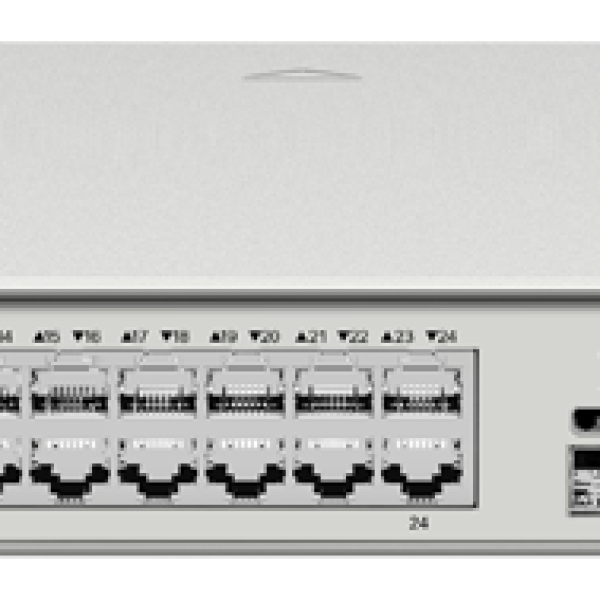 Switch 24 Portas PoE Gigabit + 4 10Gbps SFP+ - REYEE