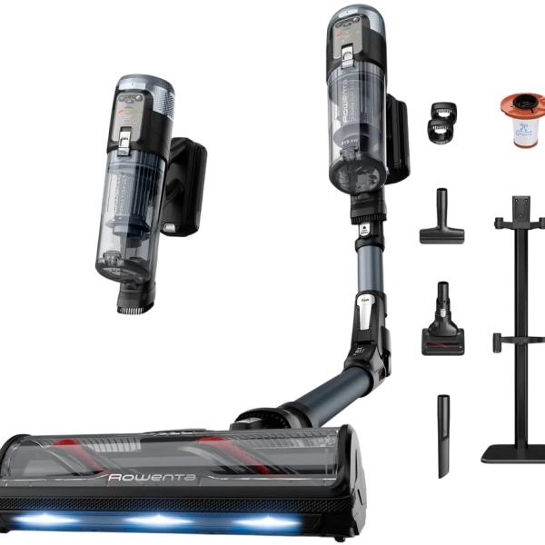 Aspirador Vertical X - FORCE FLEX 16.60 0.65L 780W (Preto/Azul) - ROWENTA
