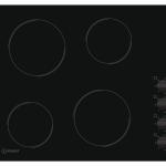 Placa Vitrocerâmica Embutida 4 Zonas RI 860 C (Preto) - INDESIT