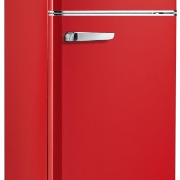 Frigorífico c/ Congelador RKG 8930 206L (Vermelho) - SEVERIN