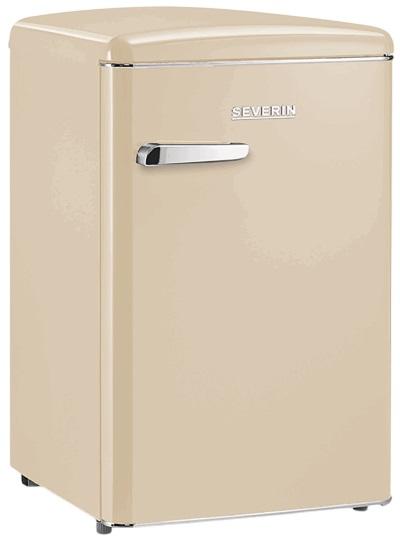 Frigorífico Retro c/ Congelador RKS 8833 108L (Creme) - SEVERIN