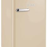 Frigorífico Retro c/ Congelador RKS 8833 108L (Creme) - SEVERIN