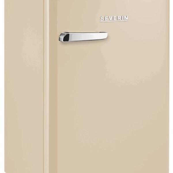 Frigorífico Retro c/ Congelador RKS 8833 108L (Creme) - SEVERIN
