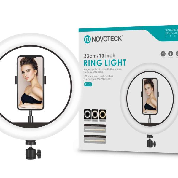 Ring light Novoteck 33cm sem tripé RL - 02