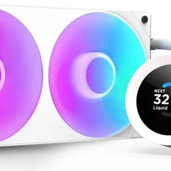 Water Cooler CPU Kraken Plus 240 RGB All - In - One (Branco) - NZXT