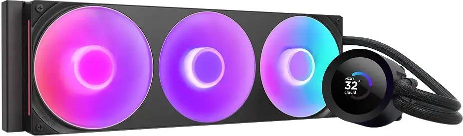 Water Cooler CPU Kraken Plus 360 RGB All - In - One (Preto) - NZXT