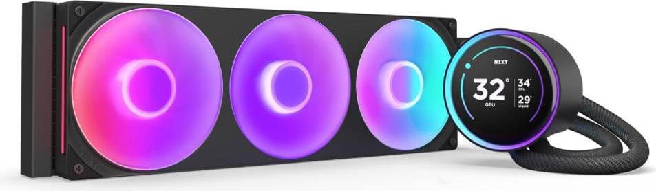 Water Cooler CPU NZXT Kraken Elite 360 (2025) RGB Preto