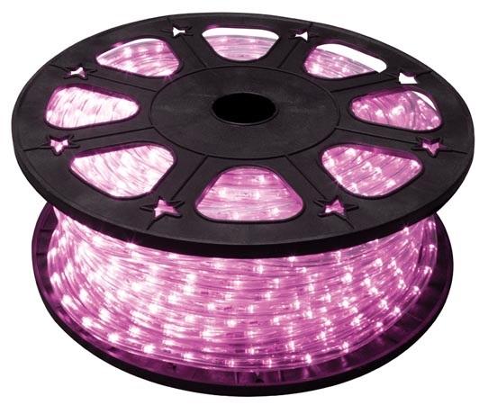 Mangueira Luminosa LED Rosa (45 mts) - HQ POWER