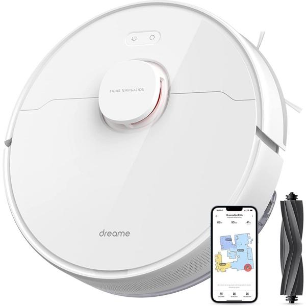 Aspirador Robot c/ Mopa D10s (Branco) - DREAME