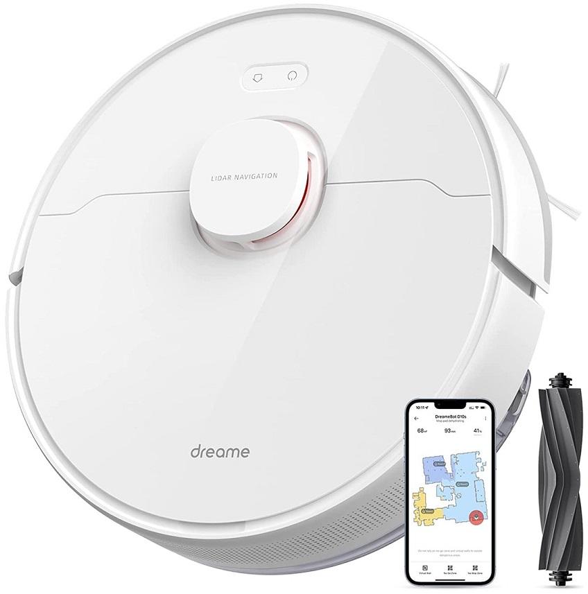 Aspirador Robot c/ Mopa D10s (Branco) - DREAME
