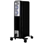 Aquecedor/Radiador de Óleo (7 Elementos) 1500W Preto - ORBEGOZO