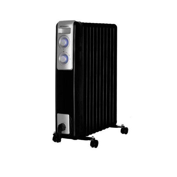 Aquecedor/Radiador de Óleo (11 Elementos) 2500W Preto - ORBEGOZO