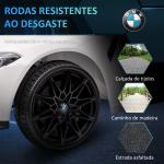 Carro Elétrico para Crianças BMW M4 12V com Controlo Remoto Faróis Buzina Música e Velocidade 3 - 5 km/h 108x69,5x51 cm Branco
