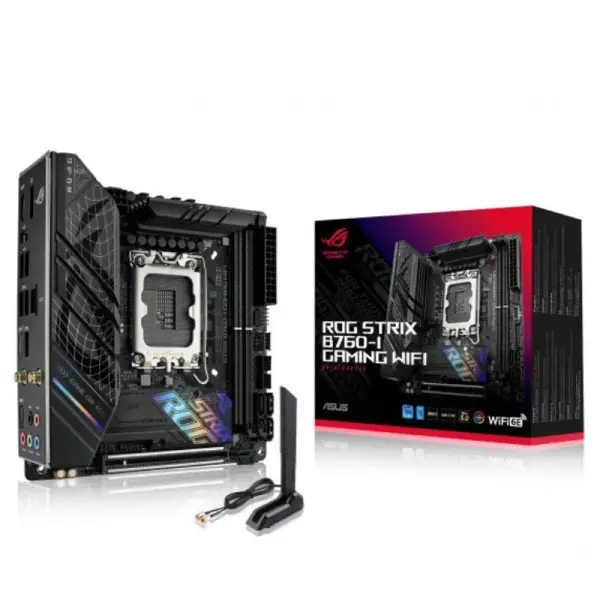 Motherboard Mini - ITX ROG Strix B760 - I Gaming WiFi - ASUS — Recondicionada