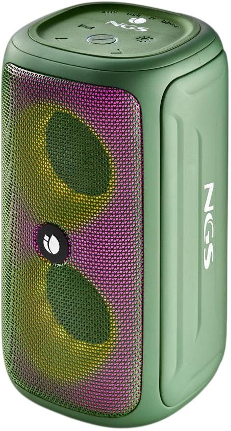 Coluna Bluetooth Portátil Roller Beast 32W (Verde) - NGS