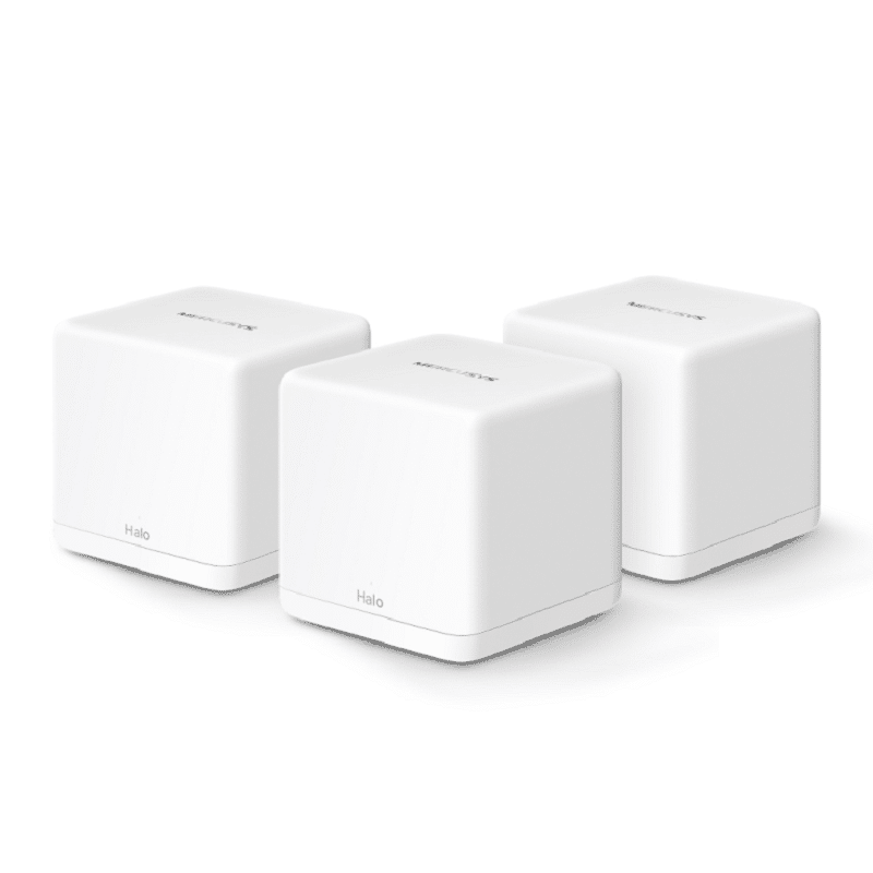 Sistema Mesh Mercusys Halo H60X(3 - pack) AX1500 Whole Home Mesh Wi - Fi 6, 3 Pack — Recondicionado