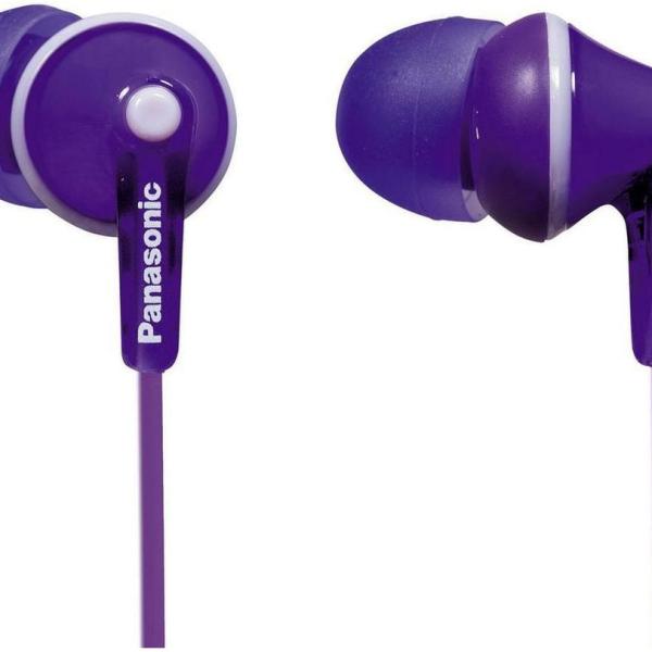 Auriculares RP - HJE125 c/ Fios (Violeta) - PANASONIC