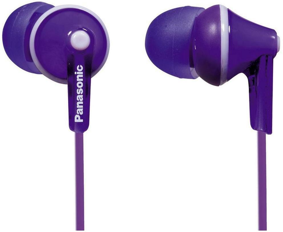 Auriculares RP - HJE125 c/ Fios (Violeta) - PANASONIC
