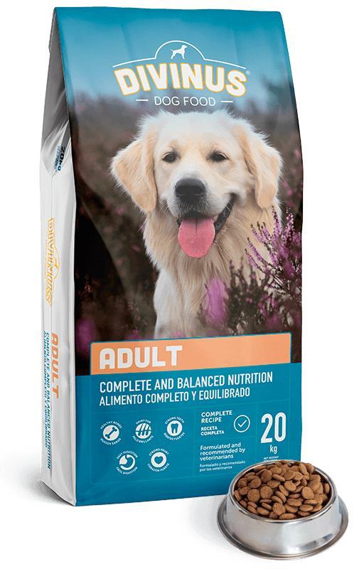 Ração p/ Cão Adulto (20Kg) - DIVINUS
