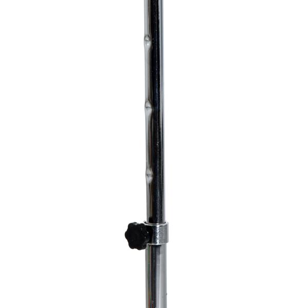 Saco de Boxe de Pé Punching Ball com Altura Ajustável em 4 Níveis Base Preenchível e Luvas Ø43x126 - 144 cm Vermelho e Preto