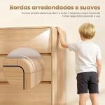 Cómoda com 6 Gavetas Bordos Arredondadas Cómoda para Sala Cozinha Entrada Escritório 120x38x86 cm Madeira