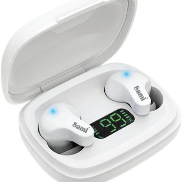 Auriculares Xs Air Tws Bluetooth c/ Caixa de Carregamento (Branco) - SAMI