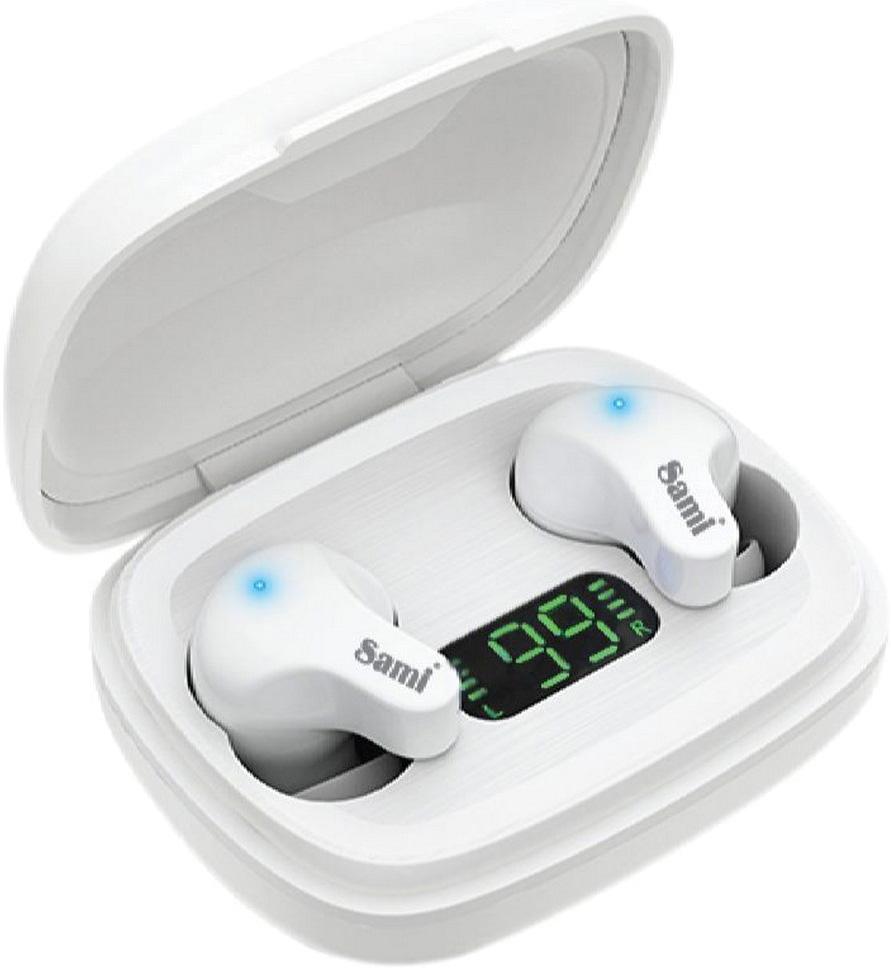 Auriculares Xs Air Tws Bluetooth c/ Caixa de Carregamento (Branco) - SAMI