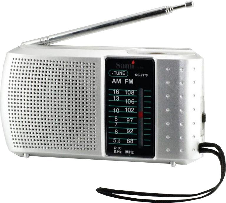 Rádio Portátil 2 bandas c/ Auriculares - SAMI