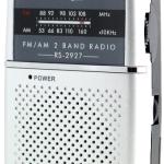 Rádio Portátil RS - 2927 2Band AM/FM c/ Auriculares - SAMI