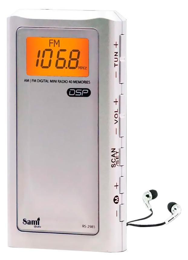 Rádio AM/FM Mini Xs Digital RS - 2985 - SAMI