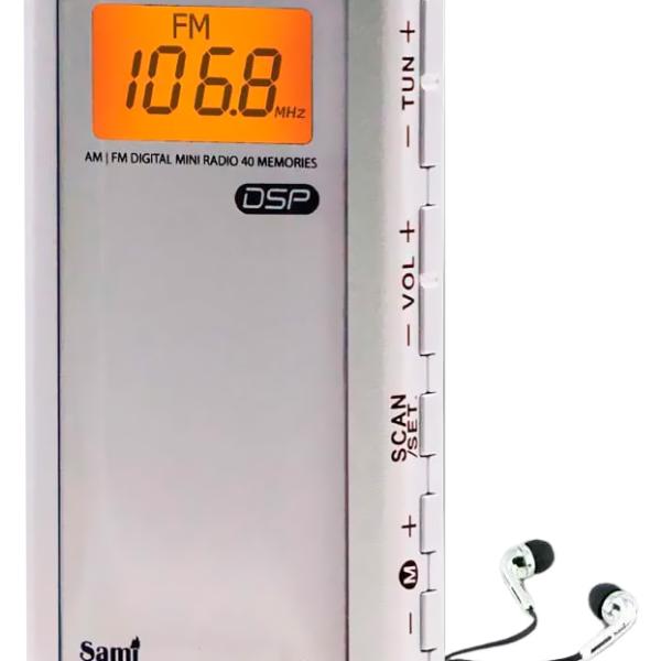 Rádio AM/FM Mini Xs Digital RS - 2985 - SAMI
