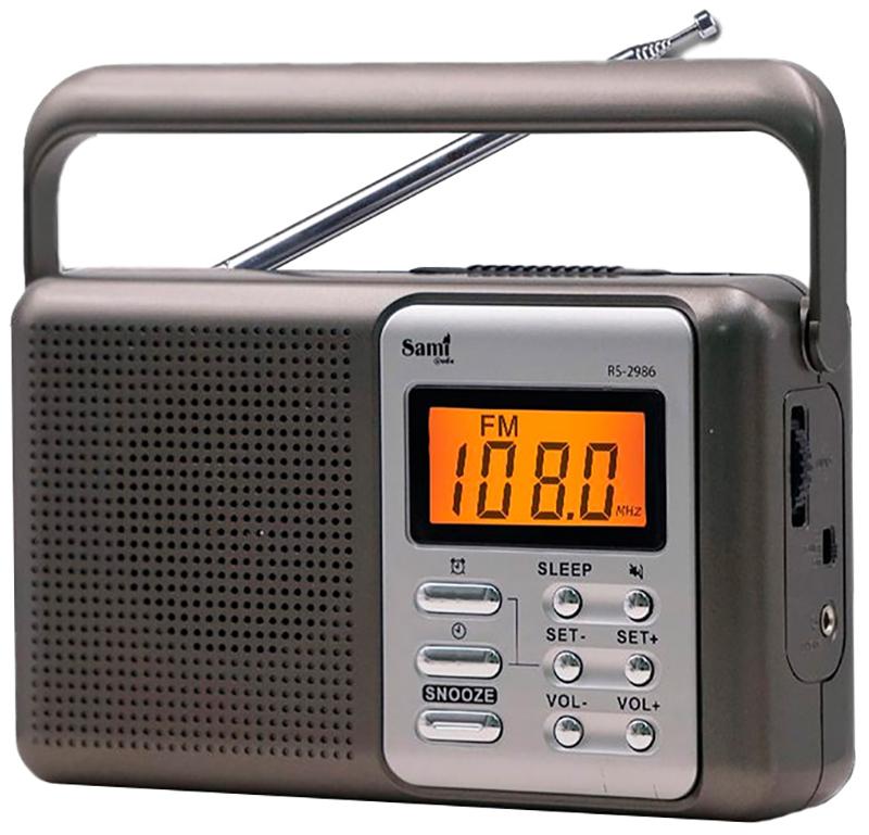 Rádio AM/FM Digital c/ Despertador - SAMI