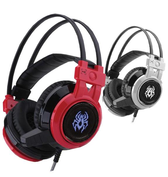 Headset Gaming Play c/ Luz LED + Vibração (Cores Sortidas) - SAMI