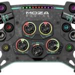 Volante Moza Racing GS V2P RS056 Pele - Microfibra