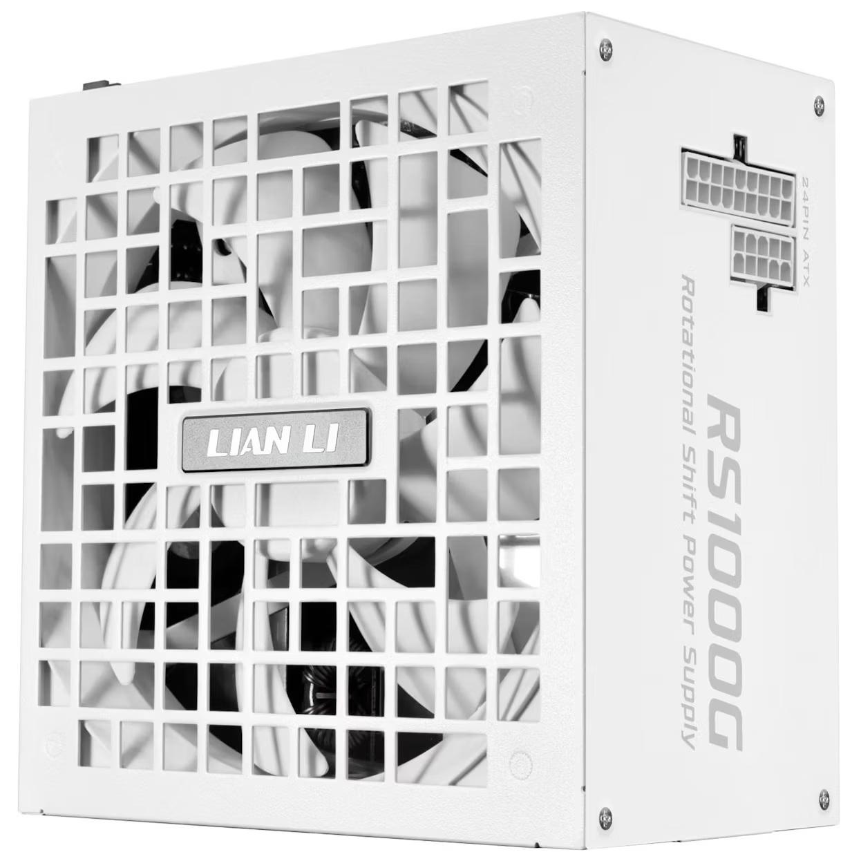 Fonte de Alimentação ATX Rotational Shift 1200W ATX 3.1/PCIe 5.1 80 Plus Gold Full Modular - LIAN LI