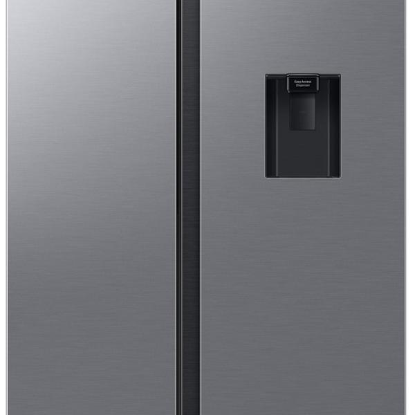 Frigorífico Americano RS57DG410EM9 578L No Frost c/ Dispensador de Água (Cinzento Mate) - SAMSUNG
