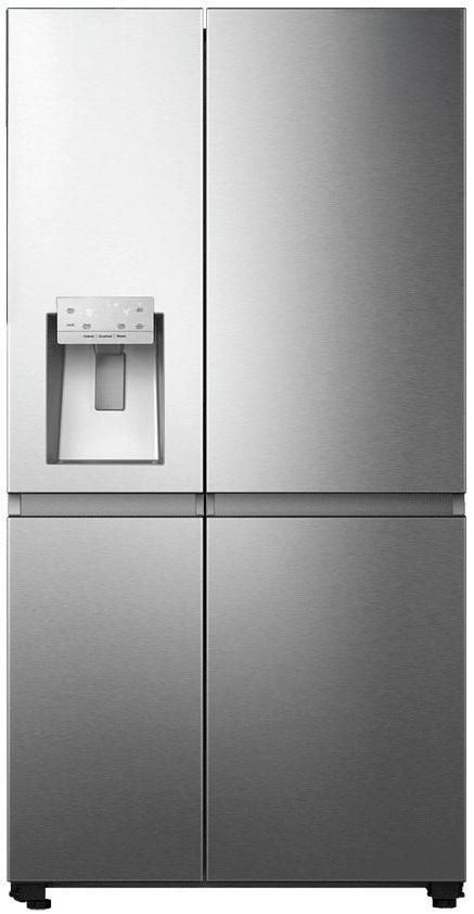 Frigorífico Americano Side by Side RS818N4IIE1 632L No Frost (Inox) - HISENSE